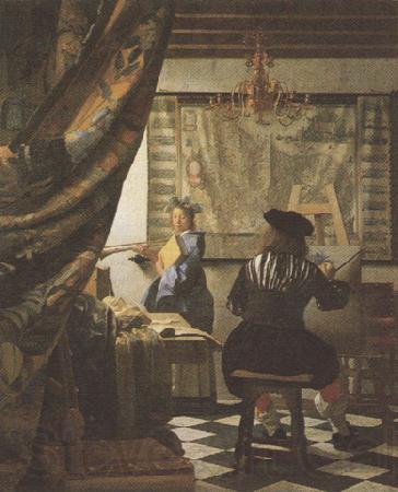 Jan Vermeer The Art of Painting (mk33)